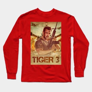 Salman Khan l Tiger 3 l Bollywood Movie Long Sleeve T-Shirt